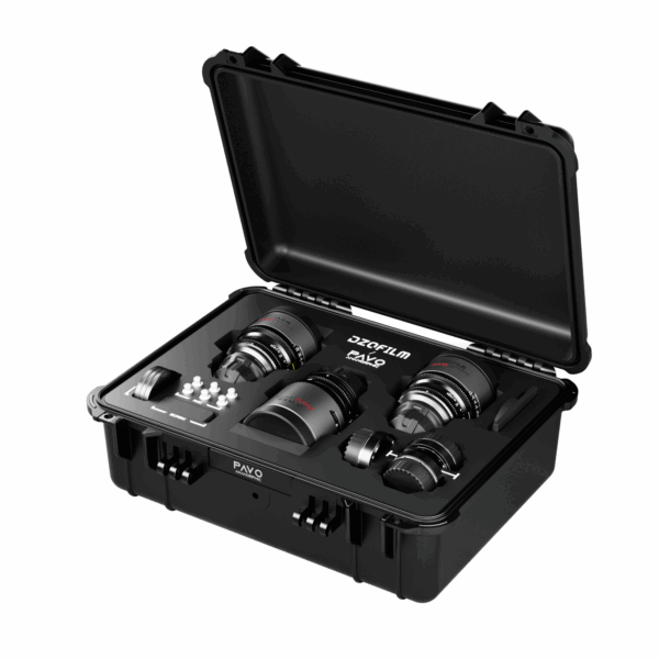 DZOFilm Pavo T2.1–T2.8 – Objetivas Anamórficas 2X Super 35
