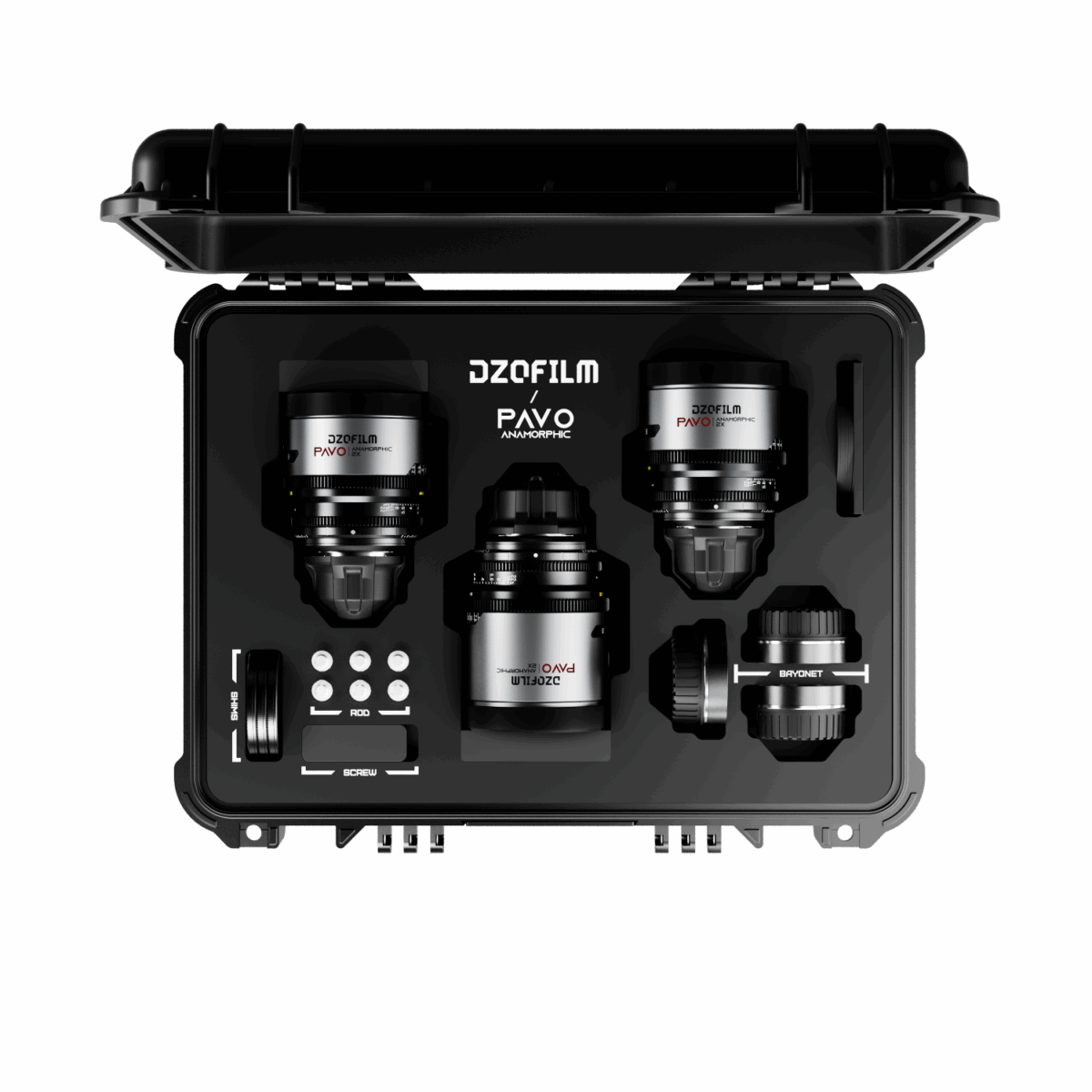 DZOFilm Pavo T2.1–T2.8 – Objetivos Anamórficos 2X Super 35 - Imagen 5